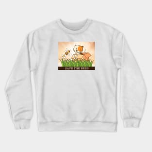 Save The Bees Crewneck Sweatshirt